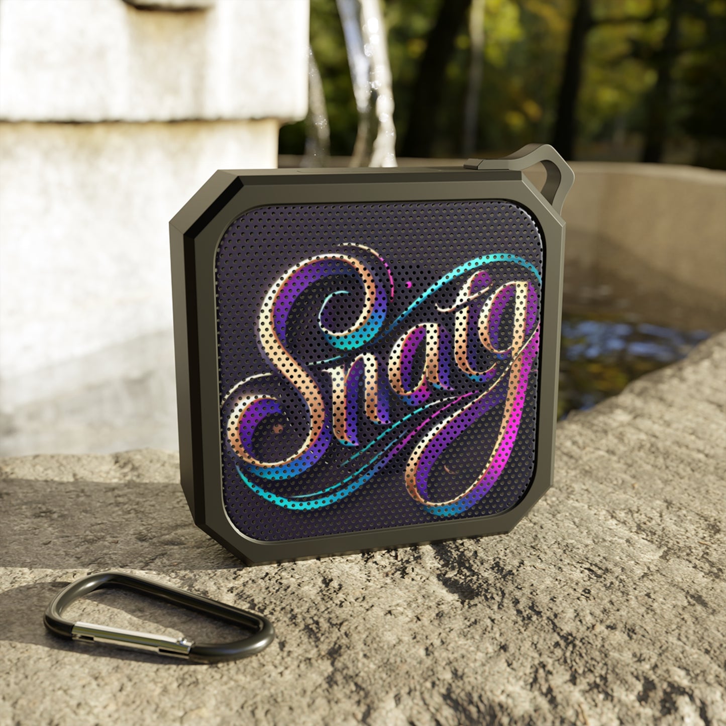 "SmartG Bluetooth Outdoor Speaker – Adventure Meets Personalized Sound"
