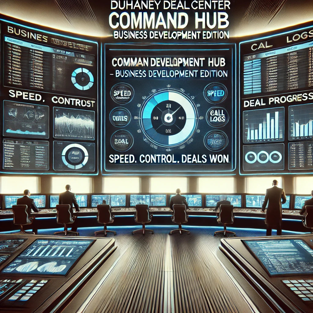 ๐๏ธ DuhaneyDealCenter Command Hub changes the game - giving Business Development Managers and project leads a central engine to control every deal, every supplier call, every negotiation โ in one easy-to-use platform.