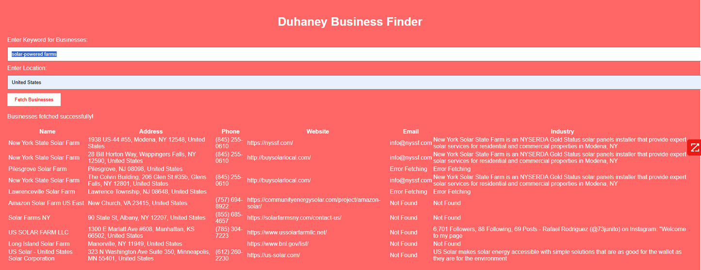 π 20+ Verified Solar Industry Leads β Deep Research, High-Value Contacts, & Game-Changing Data