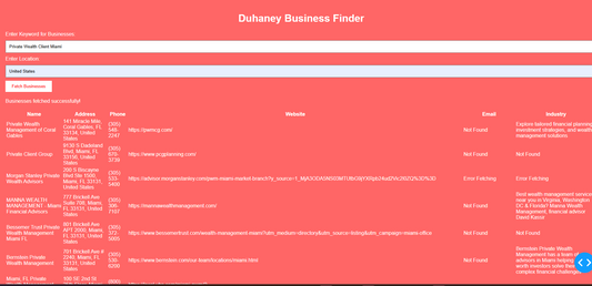 🧭 Business Finder: Your Instant Access Portal to Clients, Partners &amp; Growth