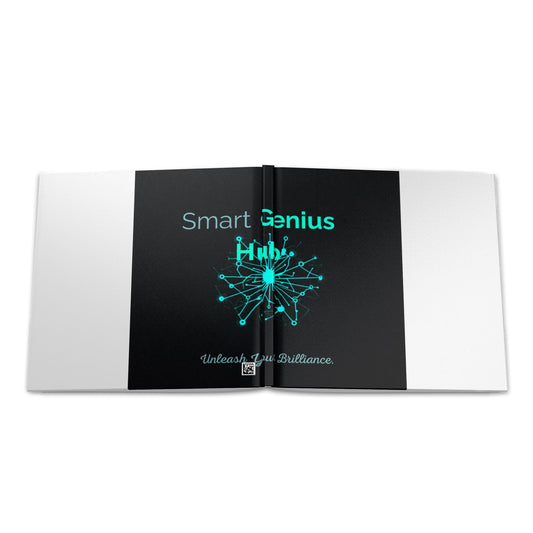 Hardcover Photo Book — "Smart Genius Hub: Unleash Your Brilliance"