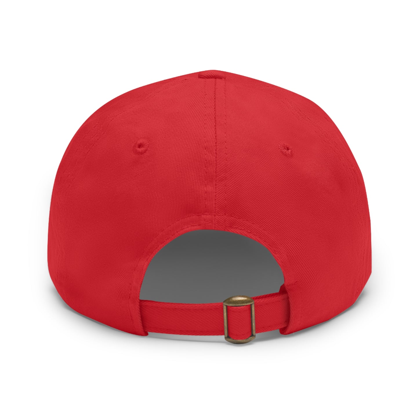 Smart Genius Hub Leather Patch Dad Hat — Tech Logo Casual Cap