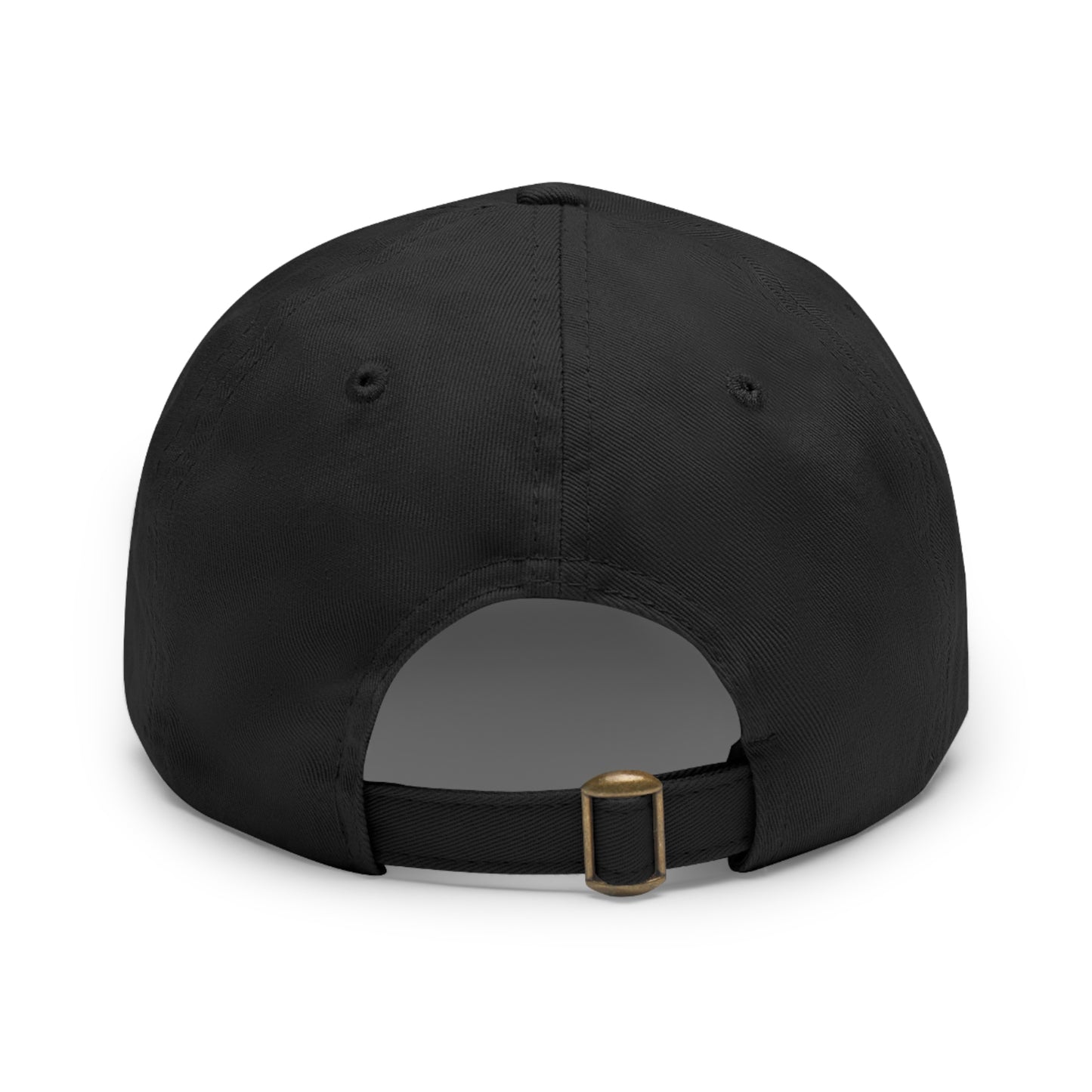 Smart Genius Hub Leather Patch Dad Hat — Tech Logo Casual Cap