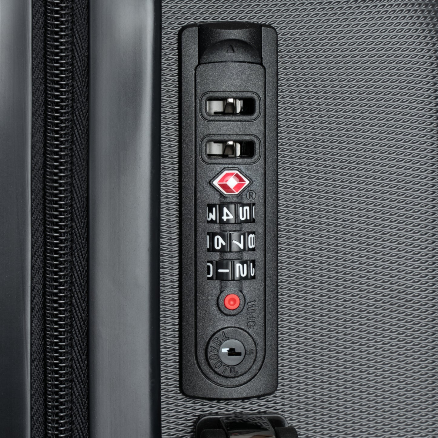 Smart Genius Hub Suitcase – Tech-Inspired Carry-On Travel Luggage