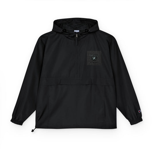 Anorak Jacket — Tech Floral Patch Packable Windbreaker