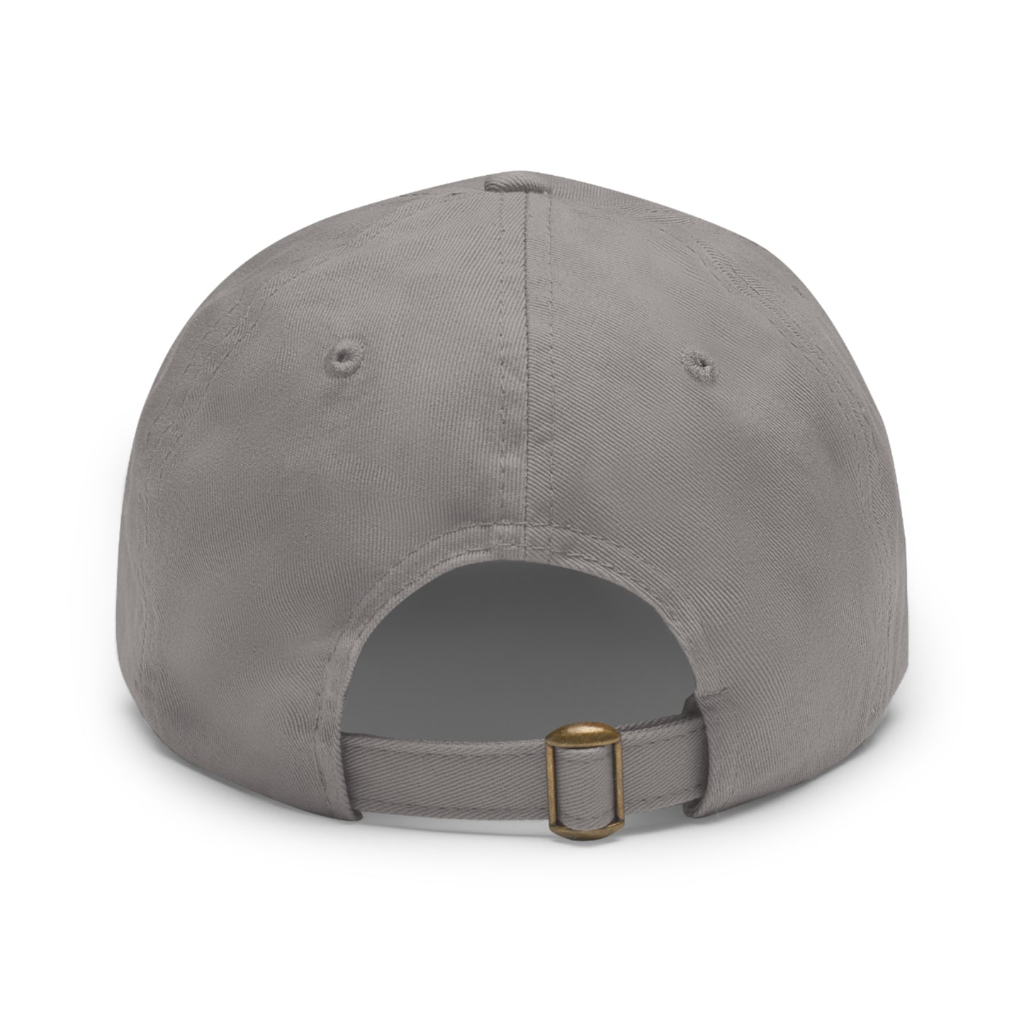 Smart Genius Hub Leather Patch Dad Hat — Tech Logo Casual Cap
