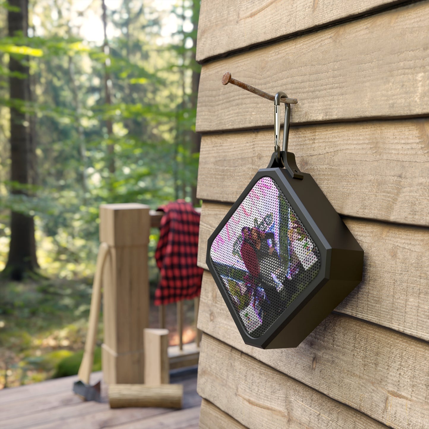 Blackwater Outdoor Bluetooth Speaker — Waterproof Portable Speaker with Carabiner