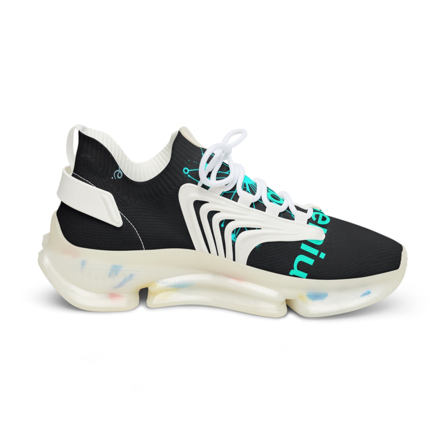 Men's Mesh Sneakers — Lightweight Dual-Tone Athletic Shoes with Air-Cushion Sole