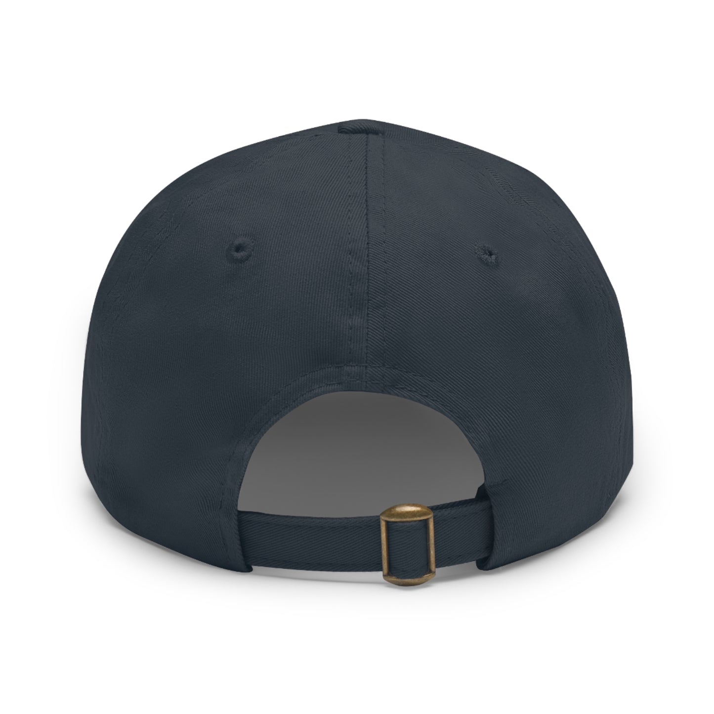 Smart Genius Hub Leather Patch Dad Hat — Tech Logo Casual Cap