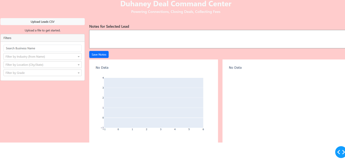 🛍️ DuhaneyDealCenter Command Hub changes the game - giving Business Development Managers and project leads a central engine to control every deal, every supplier call, every negotiation — in one easy-to-use platform.